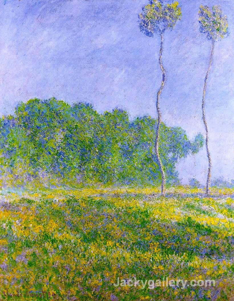 Spring Landscape by Claude Monet paintings reproduction